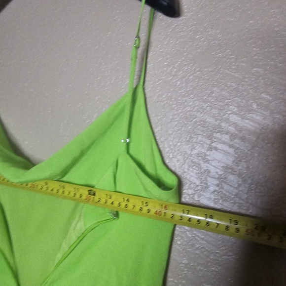 REVOLVE Lovers and‎ Friends Dress Bodycon  Y2K leme green Size M - Picture 8 of 9
